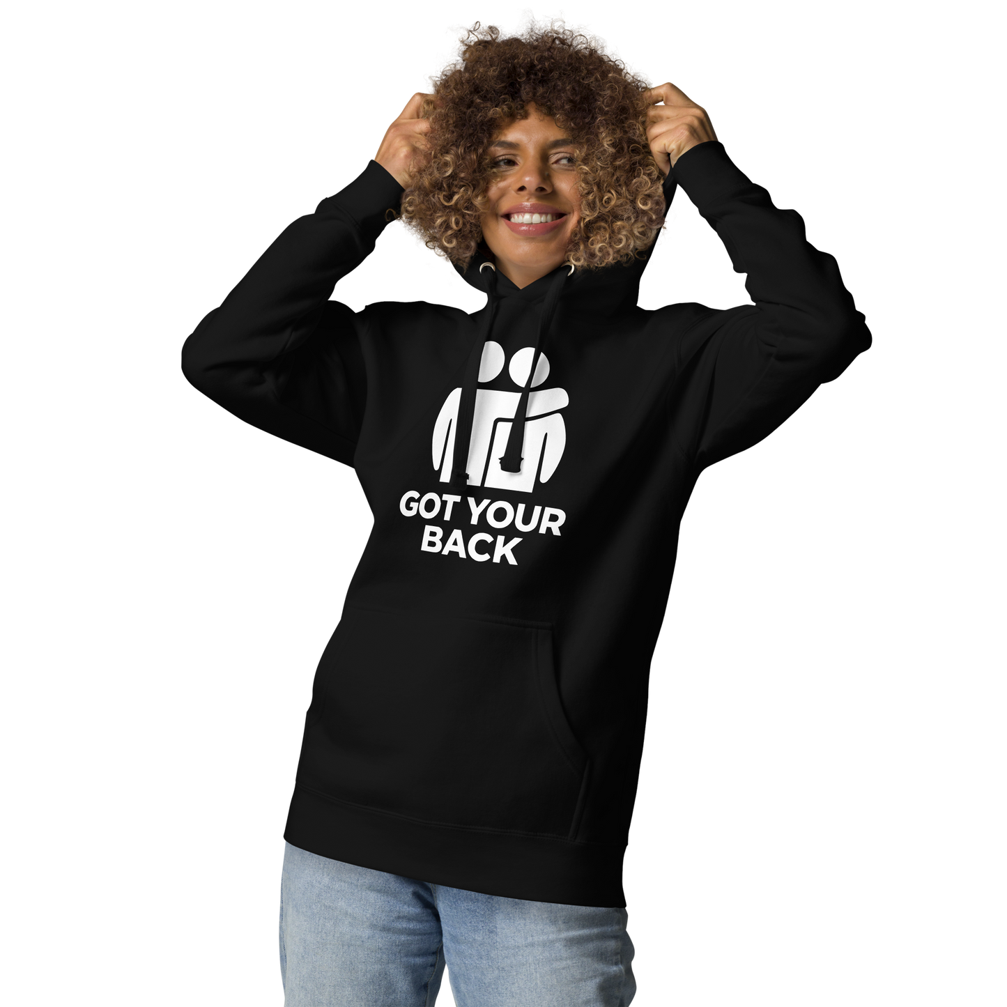 The Got Your Back Hoodie — Signature Edition Core White