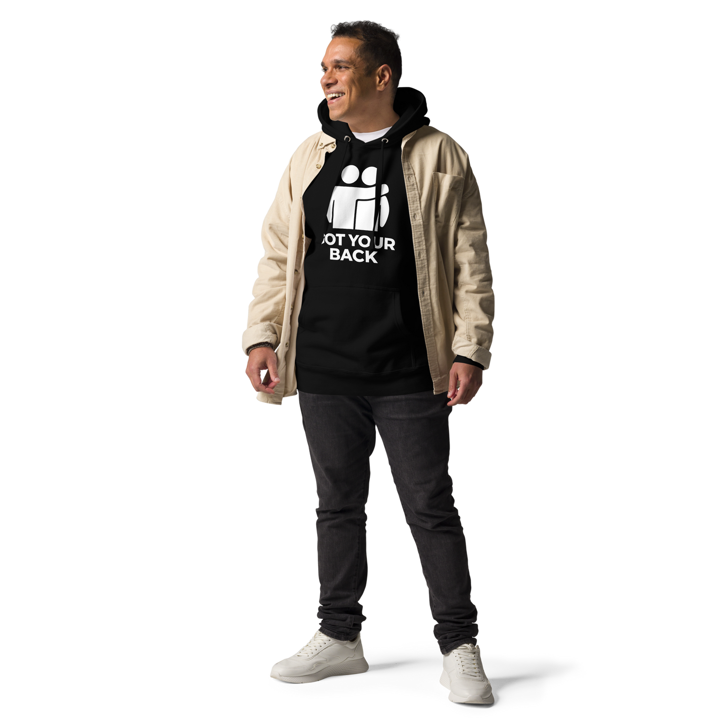 The Got Your Back Hoodie — Signature Edition Core White