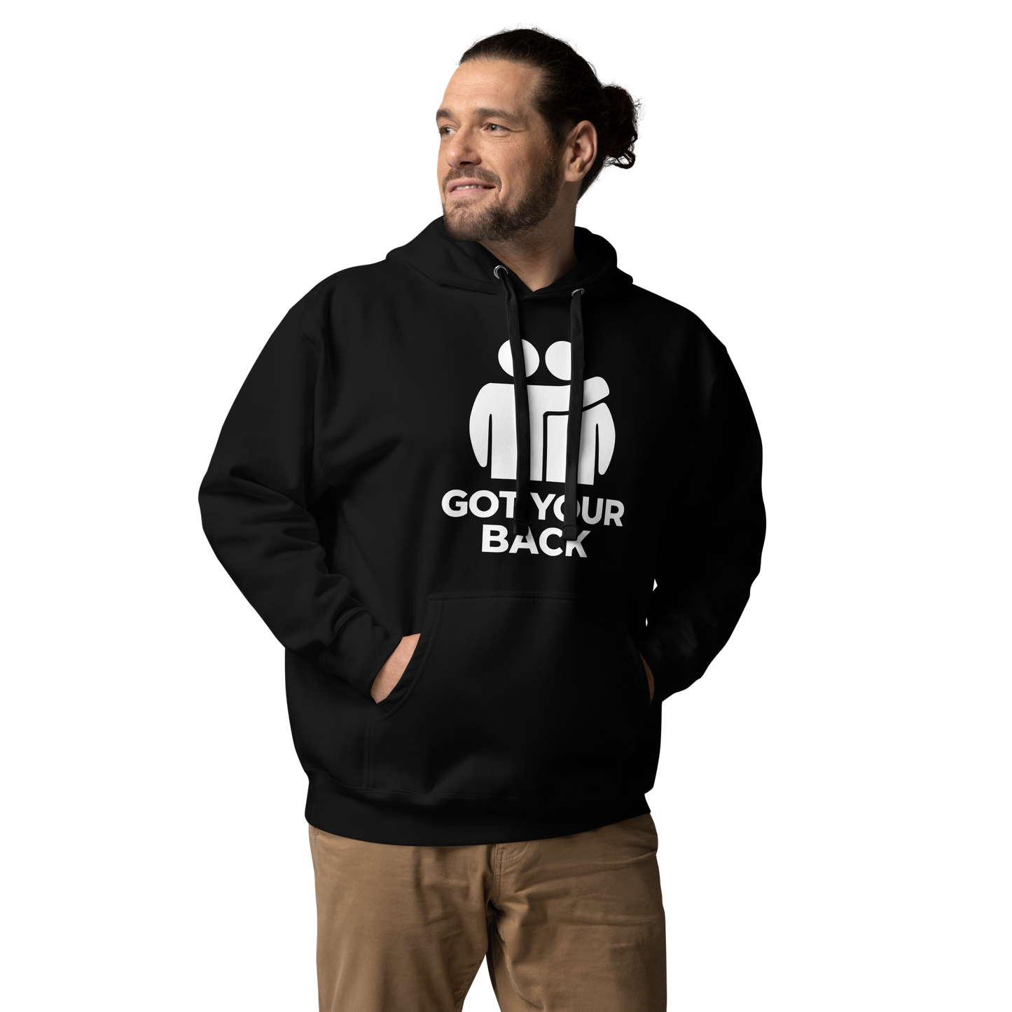The Got Your Back Hoodie — Signature Edition Core White